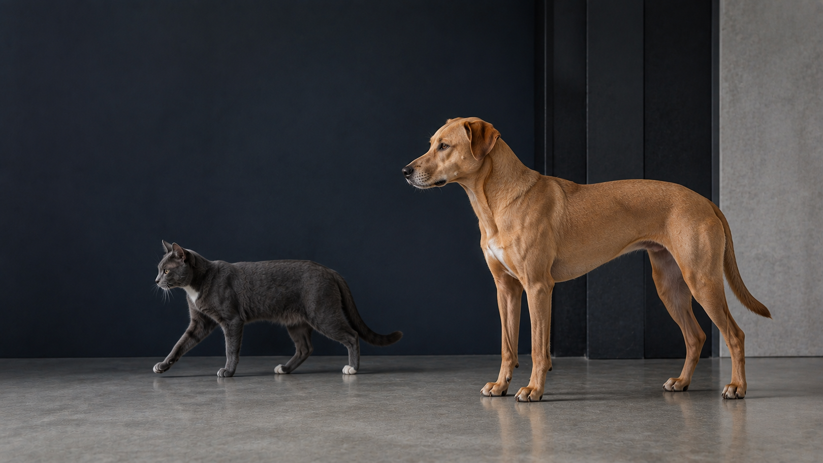 Dog and cat for weight and body condition assessment